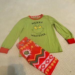 Youth pajamas - Grinch